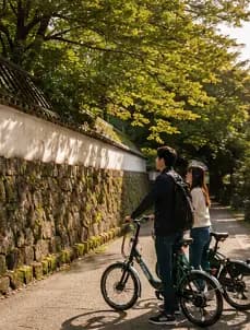 Kanazawa by E-bike — Ninja Temple, Castle, and Samurai Streets With a Local Who Knows the Stories Behind Every Wall
