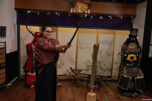 Trial slashing in Bushido with Samurai Sword real sharpnes 【Osaka Castle】