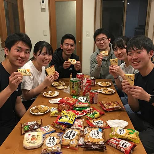 Japanese snacks Party