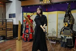 Trial slashing in Bushido with Samurai Sword real sharpnes 【Osaka Castle】