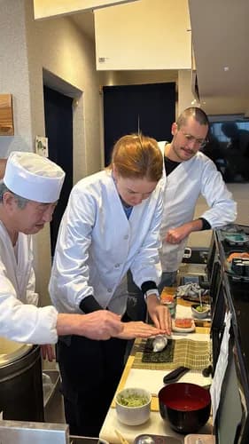 Make Sushi with a 50-Year Master Chef: Hands-On Class Steps from Kanazawa Station