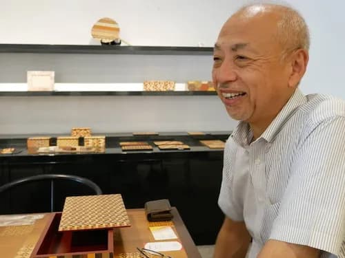 Master Wood Craftsman, Kiyokatsu Tsuyuki, Discusses Hakone Yosegi-Zaiku 