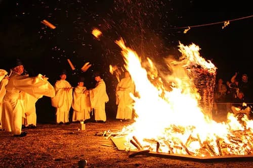 Travel Back to Ancient Japan at Shinto Fire Festival in Kagoshima