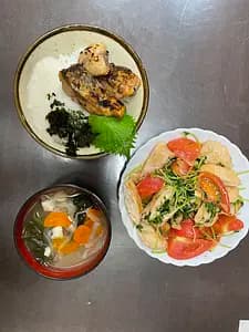 Seiro meal―Japanese traditional steamer―with funny girls!