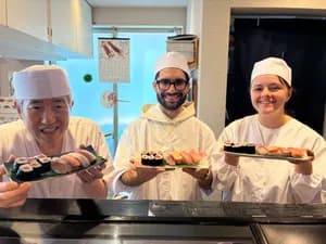 Make Sushi with a 50-Year Master Chef: Hands-On Class Steps from Kanazawa Station