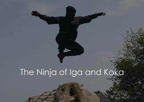 Japan Heritage: Iga and Koka, the Birthplace of the Ninja