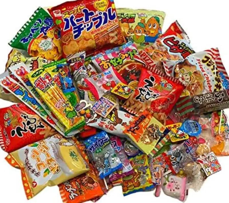Japanese snacks Party