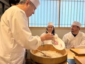 Make Sushi with a 50-Year Master Chef: Hands-On Class Steps from Kanazawa Station