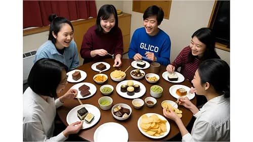 Let’s enjoy Japanese snacks!―Japanese snacks party☆