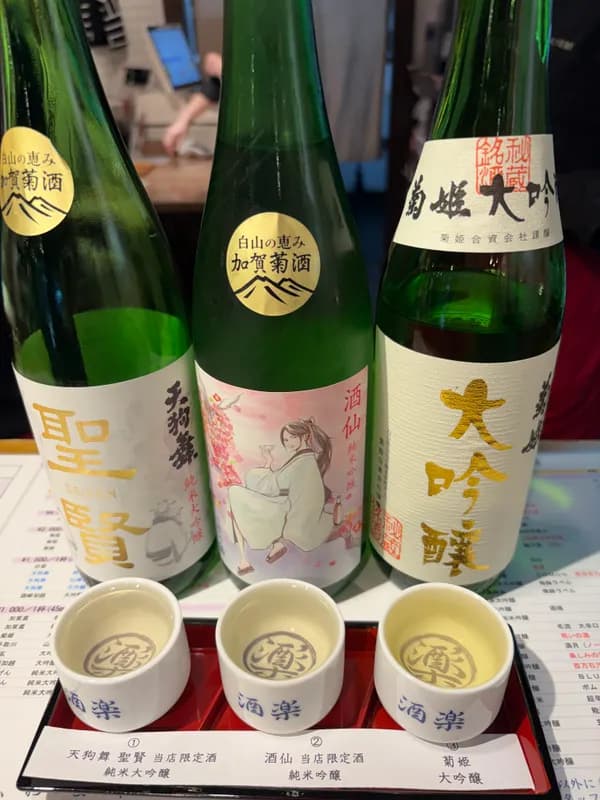 Ishikawa in a Glass: Local Sake Tasting with a Golden Twist in Higashi Chaya