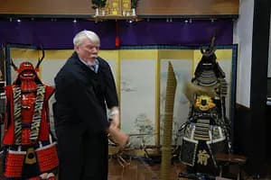 Trial slashing in Bushido with Samurai Sword real sharpnes 【Osaka Castle】