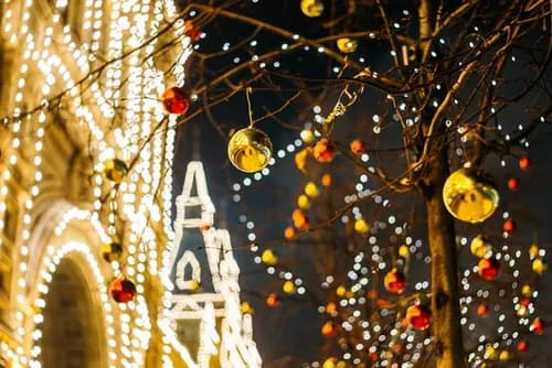 Holiday Illuminations at Odate Shining Street in Akita