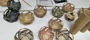 KAMEOKA 1 Day Tour ~ Experience Japanese Bamboo craft, Indigo dyeing and Japanese Sake ~