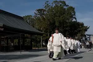 Munakata World Heritage Site A Journey to Protect and Pass On the Sacred Sea and its Blessings   A Special Experience: Participate in the Tsukinami-sai Festival at Munakata Taisha Hetsu-miya