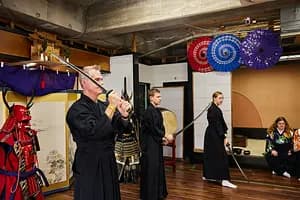 Trial slashing in Bushido with Samurai Sword real sharpnes 【Osaka Castle】