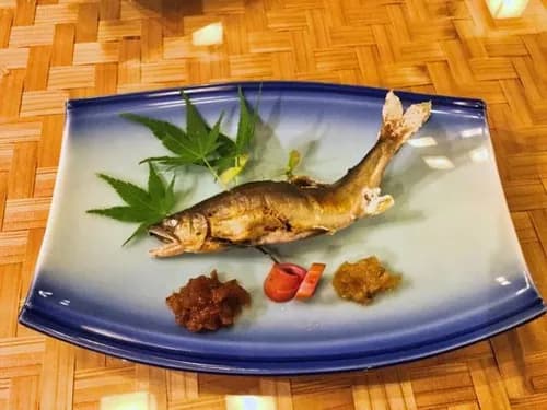 Kumamoto's River Restaurant Specialising in Ayu fish