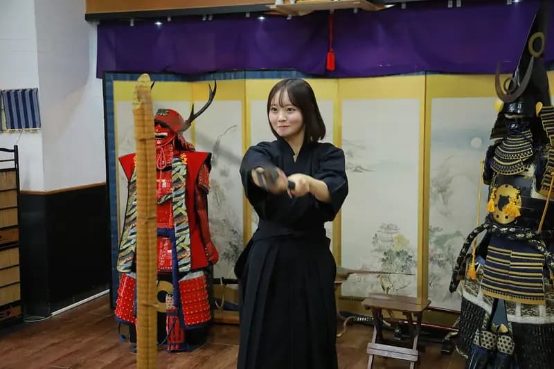 Trial slashing in Bushido with Samurai Sword real sharpnes 【Osaka Castle】
