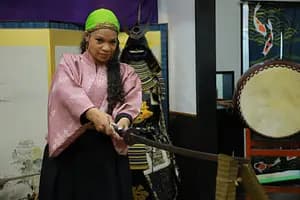 War,Samurai go to battle! RealSword cutting & Armor shooting