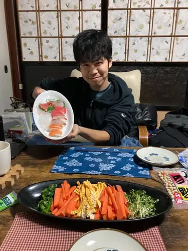 Sushi party by the son of a sushi chef