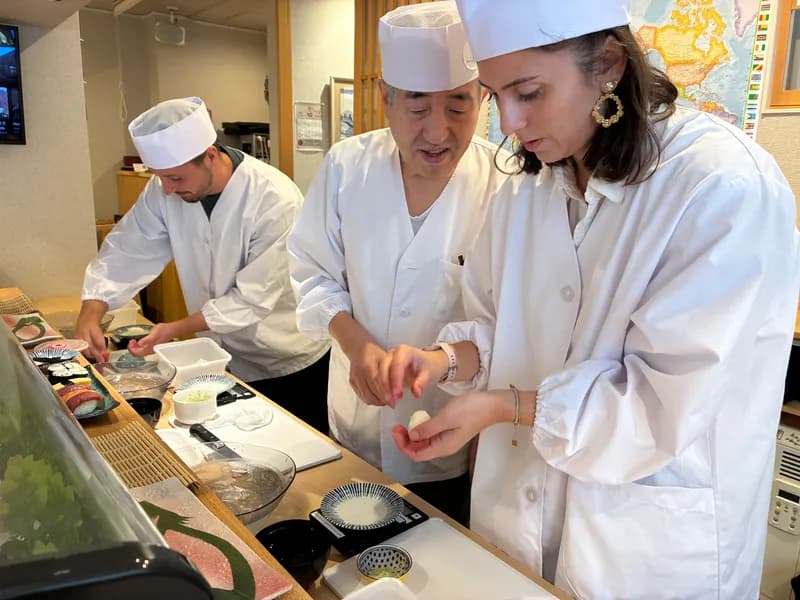 Make Sushi with a 50-Year Master Chef: Hands-On Class Steps from Kanazawa Station