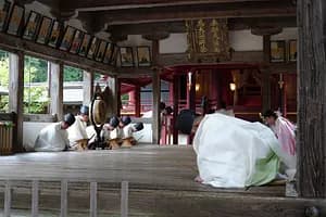 Munakata World Heritage Site A Journey to Protect and Pass On the Sacred Sea and its Blessings   A Special Experience: Participate in the Tsukinami-sai Festival at Munakata Taisha Hetsu-miya