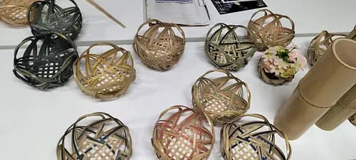 KAMEOKA 1 Day Tour ~ Experience Japanese Bamboo craft, Indigo dyeing and Japanese Sake ~