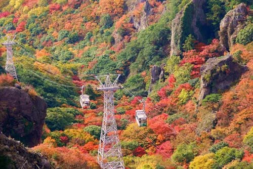 Breathtaking Aerial View of Kankakei Gorge on Shodoshima, Kagawa