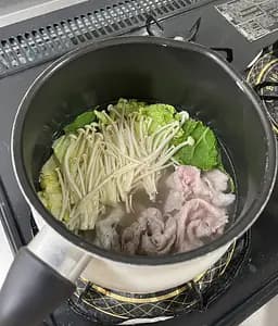 Let's enjoy shabu-shabu together (^O^)／