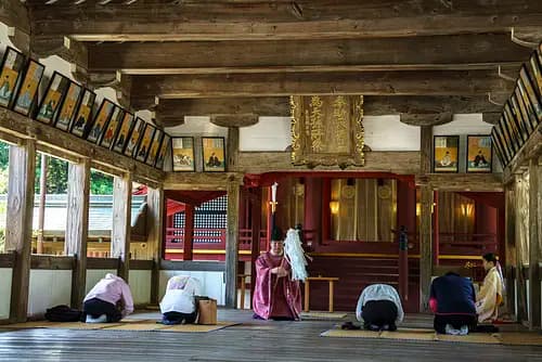 A Journey to Protect, Preserve, and Pass On the Sacred Sea and its Blessings Munakata Taisha Hetsumiya: Official Worship Ceremony & Grounds Cleansing Tour