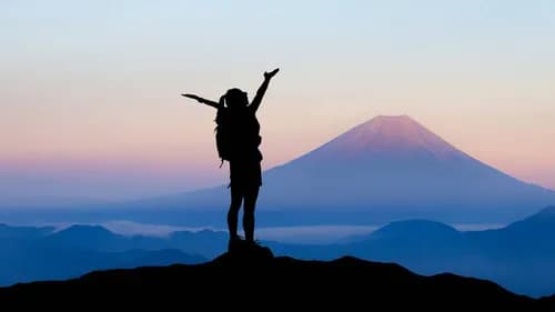 Climb Mt.Fuji, the highest mountain in Japan